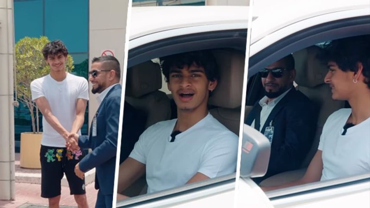 R Madhavan's son Vedaant learns driving in a Porsche; netizens react quirkily