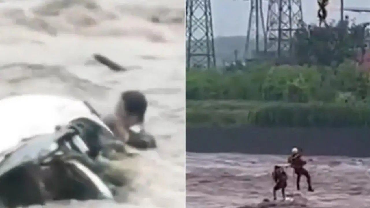 Typhoon Doksuri: Chinese man's car flipped over by flash flood; here's what happened next (WATCH) Typhoon Doksuri: Chinese man's car flipped over by flash flood; here's what happened next (WATCH)