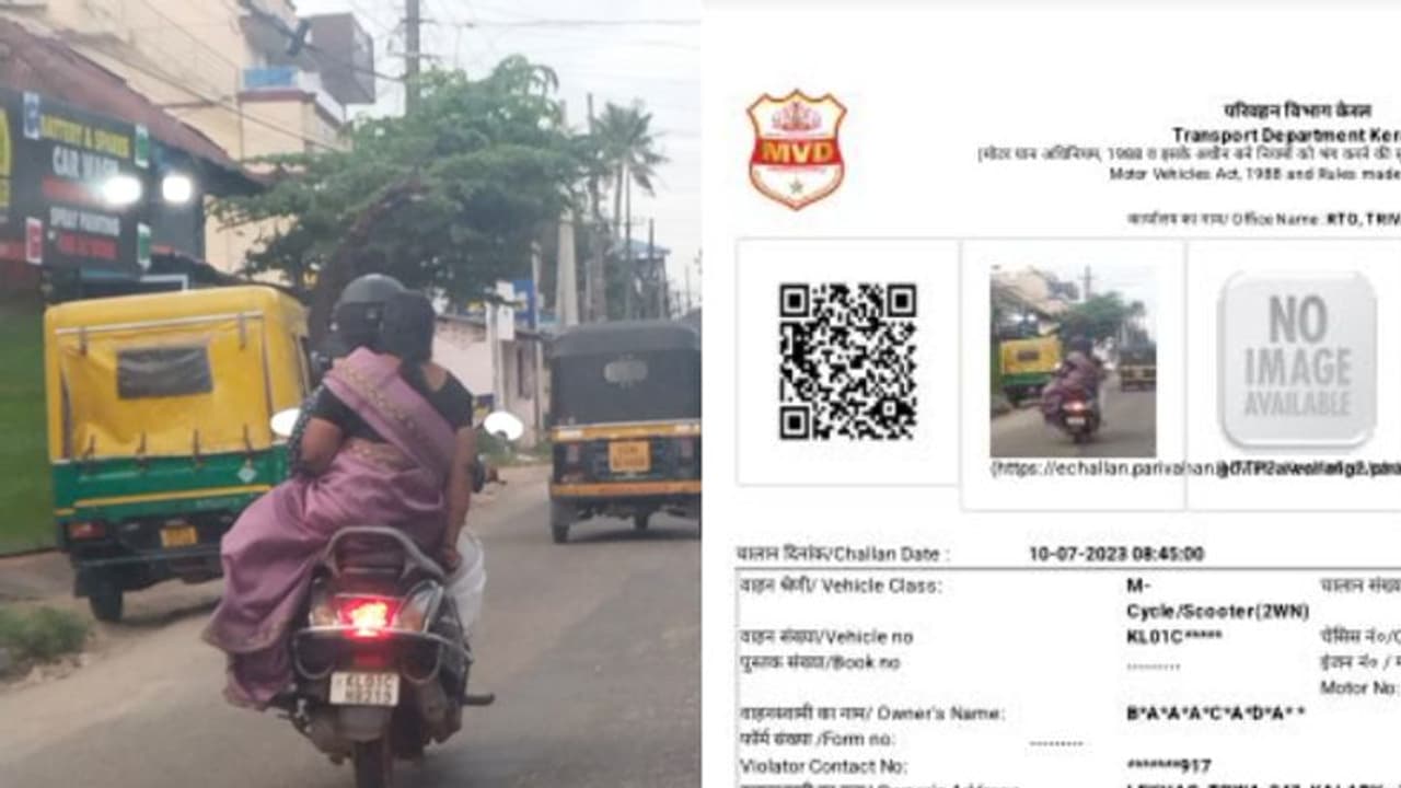 ഫോട്ടോ സഹിതം പെറ്റി, പക്ഷേ എംവിഡിക്ക് ആള് മാറി; പരിക്കേറ്റ് ചികിത്സയിൽ കഴിയുന്ന യുവതിക്ക് നമ്പർ മാറി പെറ്റി ഫോട്ടോ സഹിതം പെറ്റി, പക്ഷേ എംവിഡിക്ക് ആള് മാറി; പരിക്കേറ്റ് ചികിത്സയിൽ കഴിയുന്ന യുവതിക്ക് നമ്പർ മാറി പെറ്റി