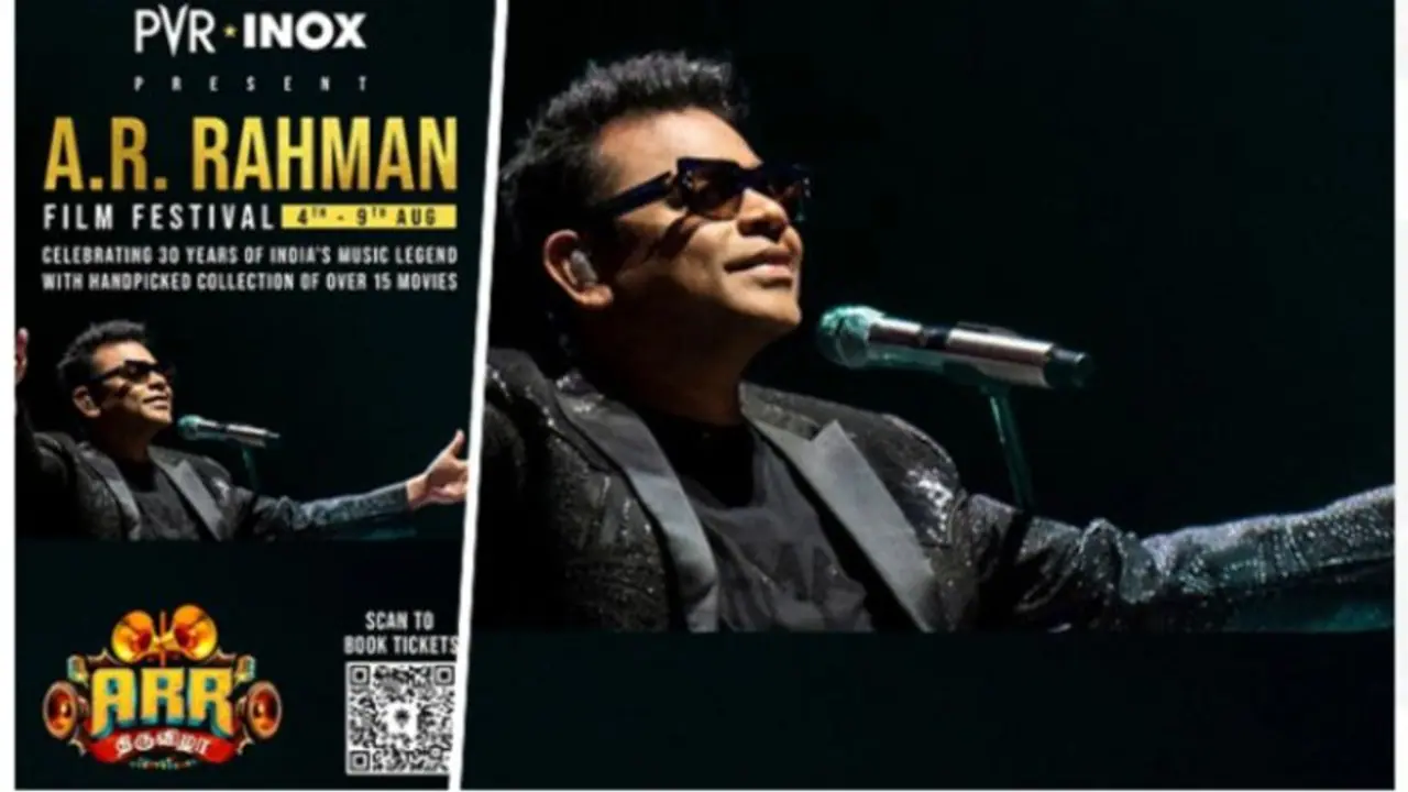 AR Rahman film festival to celebrate 30 years of his incredible music prowess AR Rahman film festival to celebrate 30 years of his incredible music prowess