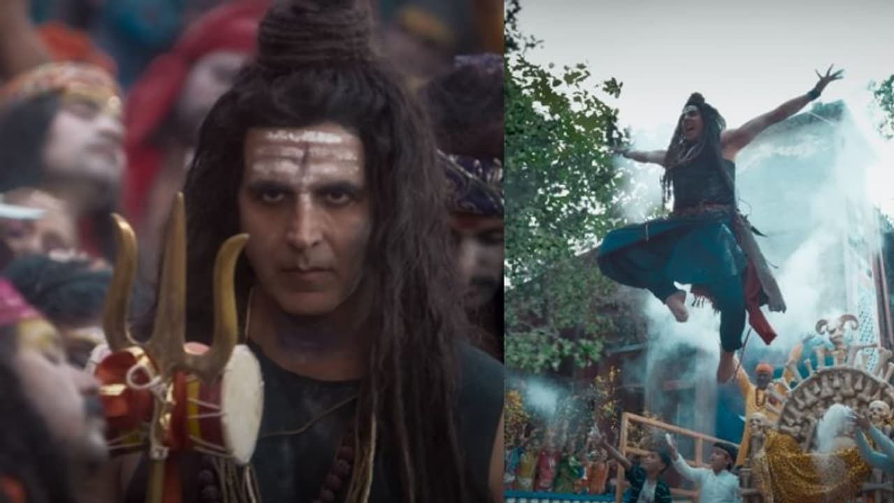 ശിവന്‍ അല്ല, ശിവദൂതന്‍; 27 കട്ടുകള്‍ക്ക് ശേഷം അക്ഷയ് കുമാറിന്‍റെ 'ഒഎംജി 2' വരുന്നു: ട്രെയ്‍ലര്‍