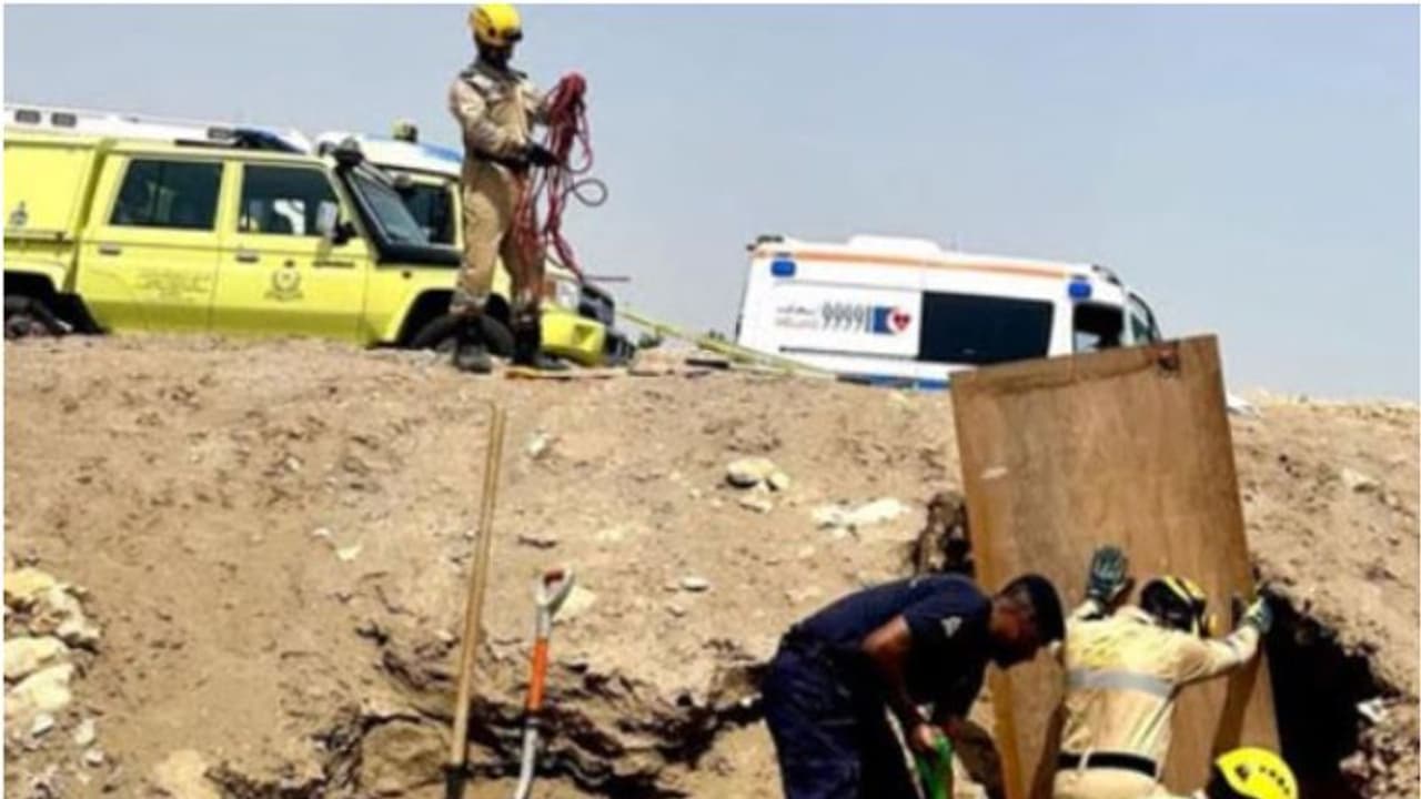 റോഡ് അറ്റകുറ്റപ്പണിക്കിടെ മണ്ണിടിഞ്ഞ് വീണ് പ്രവാസി തൊഴിലാളിക്ക് ദാരുണാന്ത്യം