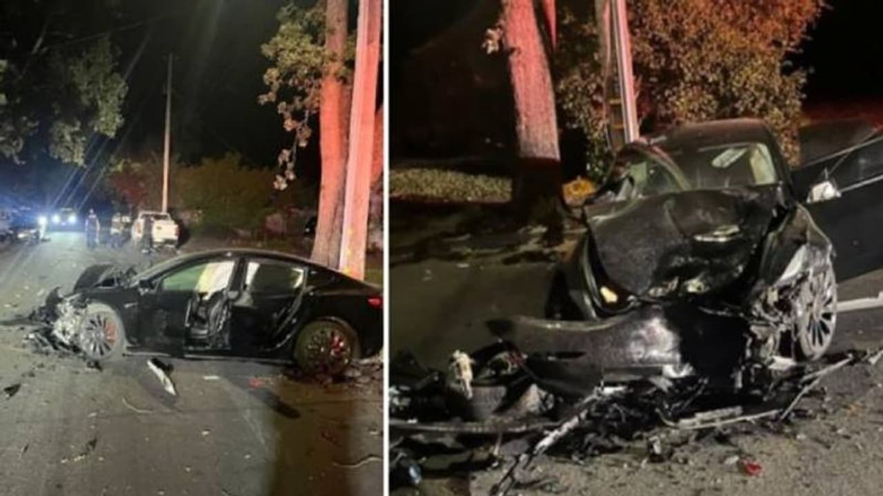 വീട്ടുകാരറിയാതെ ടെസ്ലയുമായി 13 കാരിയും കൂട്ടുകാരും പുറത്തിറങ്ങി, നടന്നത് വൻ അപകടം വീട്ടുകാരറിയാതെ ടെസ്ലയുമായി 13 കാരിയും കൂട്ടുകാരും പുറത്തിറങ്ങി, നടന്നത് വൻ അപകടം