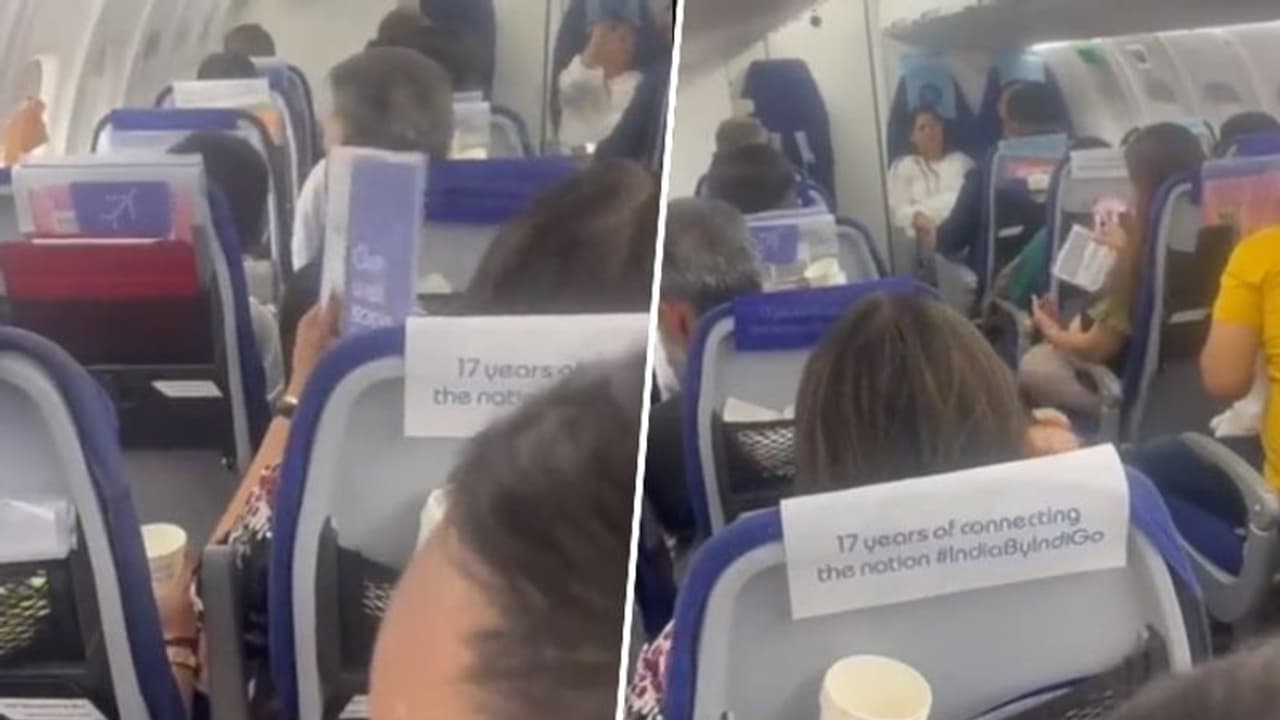 No AC on IndiGo flight, passengers given tissues to wipe sweat, says Congress leader; Airline reacts No AC on IndiGo flight, passengers given tissues to wipe sweat, says Congress leader; Airline reacts