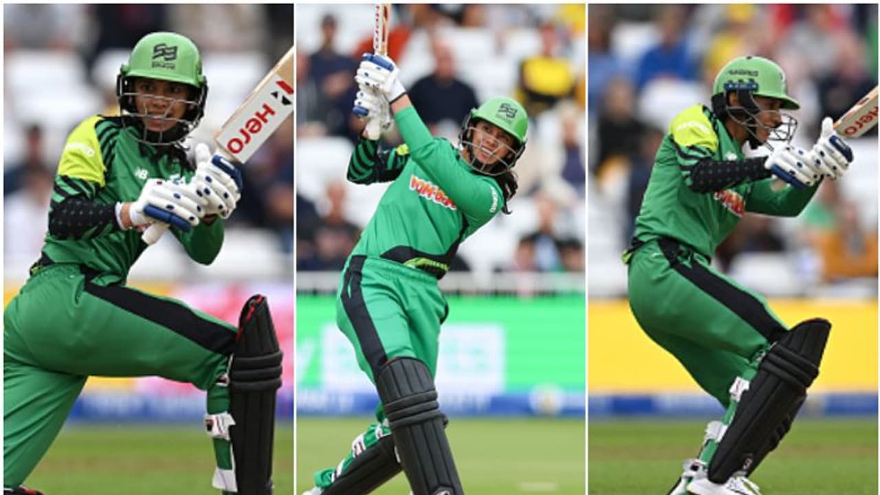 തലങ്ങും വിലങ്ങും അടിയോടടി, 500 റൺസ്, ഒരൊറ്റ പേര്, സ്മൃതി മന്ദാന! ചരിത്രം കുറിച്ചത് ഹണ്ട്രഡ് ക്രിക്കറ്റിൽ തലങ്ങും വിലങ്ങും അടിയോടടി, 500 റൺസ്, ഒരൊറ്റ പേര്, സ്മൃതി മന്ദാന! ചരിത്രം കുറിച്ചത് ഹണ്ട്രഡ് ക്രിക്കറ്റിൽ