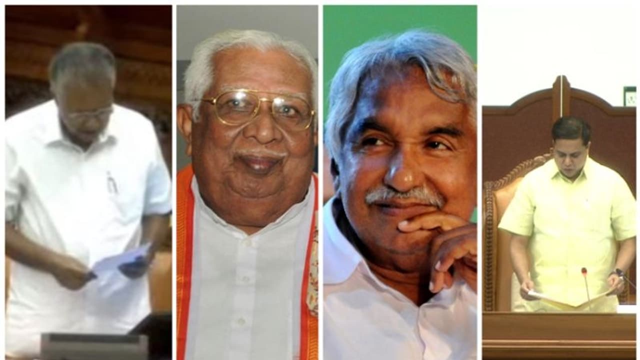 ഉമ്മൻചാണ്ടിയെയും വക്കം പുരുഷോത്തമനെയും അനുസ്മരിച്ച് സഭ, നിയമസഭാ സമ്മേളനത്തിന് തുടക്കം ഉമ്മൻചാണ്ടിയെയും വക്കം പുരുഷോത്തമനെയും അനുസ്മരിച്ച് സഭ, നിയമസഭാ സമ്മേളനത്തിന് തുടക്കം