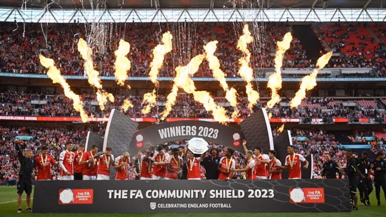 WATCH: Arteta 'relieved' after Arsenal beats Man City on penalties to clinch Community Shield title