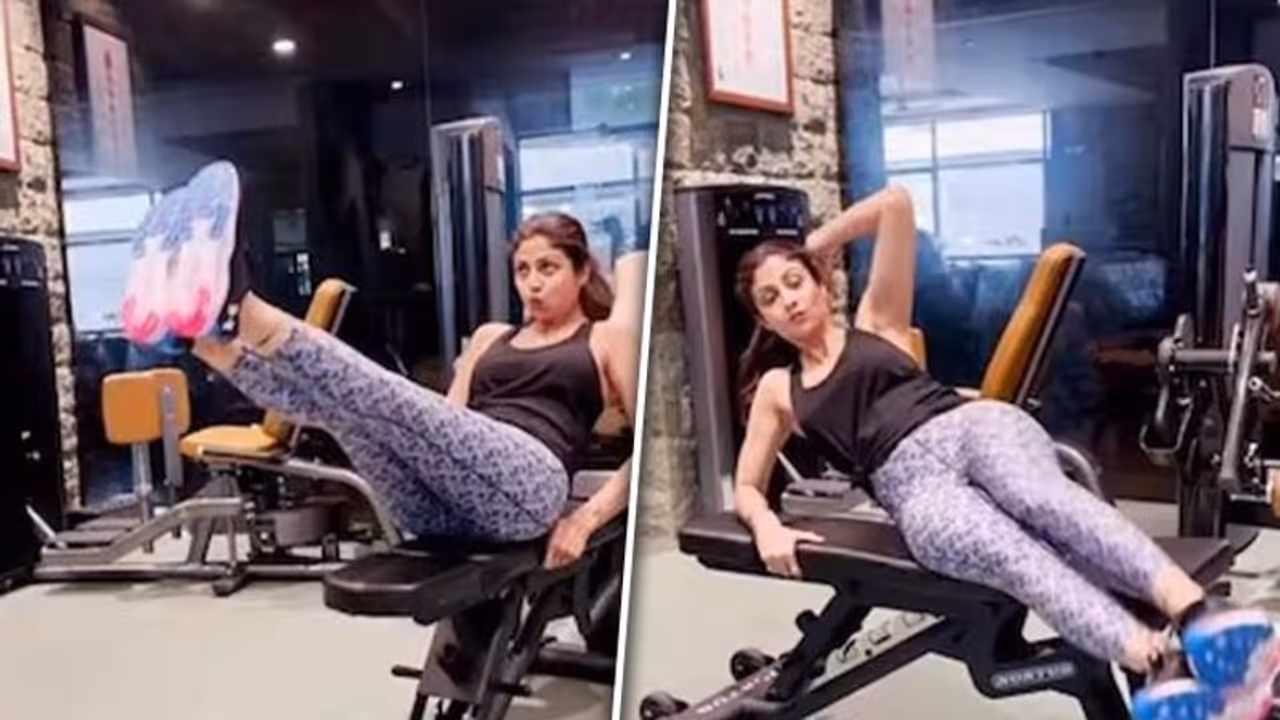 Shilpa Shetty inspiring fans with her intense workout is 'Monday motivation' vibes Shilpa Shetty inspiring fans with her intense workout is 'Monday motivation' vibes
