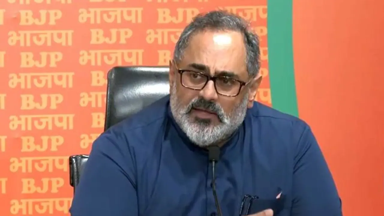 Chinese Propaganda Funding: Complex conspiracy of a network of operators,  says MoS Rajeev Chandrasekhar