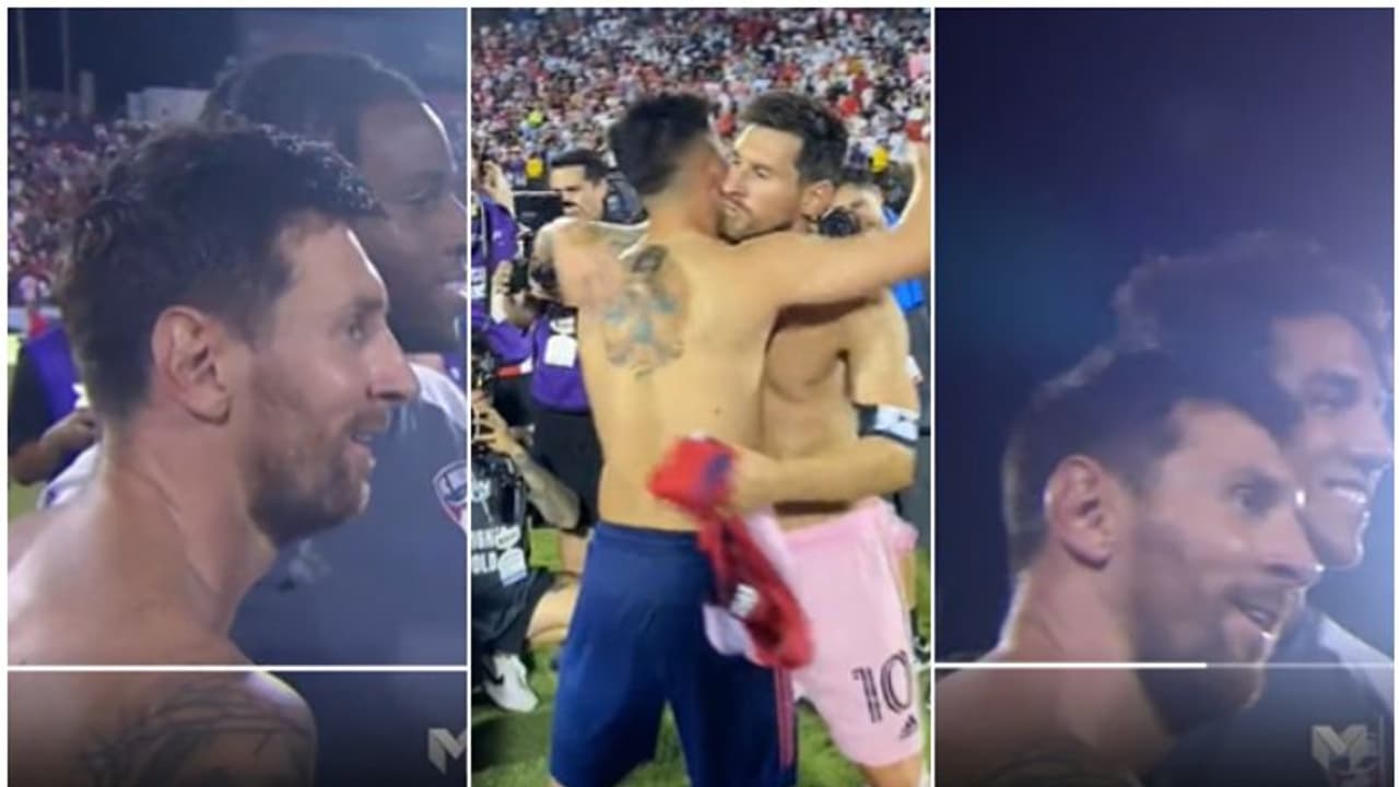 ഇന്റര് മയാമിയോട് തോറ്റിട്ടും മെസിയെ പൊതിഞ്ഞ് എതിര്താരങ്ങള്! കൂടെ നിന്ന് ഫോട്ടോയെടുക്കാന് നീണ്ട നിര ഇന്റര് മയാമിയോട് തോറ്റിട്ടും മെസിയെ പൊതിഞ്ഞ് എതിര്താരങ്ങള്! കൂടെ നിന്ന് ഫോട്ടോയെടുക്കാന് നീണ്ട നിര