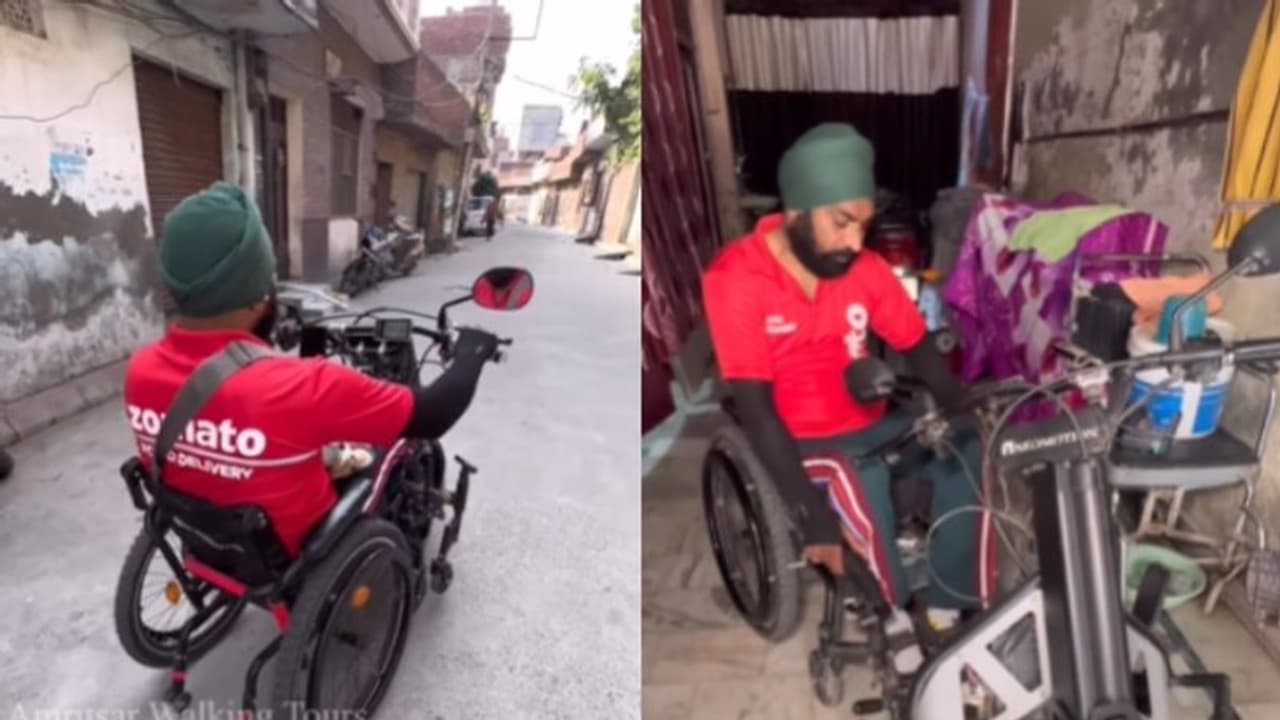 താരമായി ഈ സൊമാറ്റോ ഡെലിവെറി ഏജന്റ്; വീഡിയോ കാണാം... താരമായി ഈ സൊമാറ്റോ ഡെലിവെറി ഏജന്റ്; വീഡിയോ കാണാം...