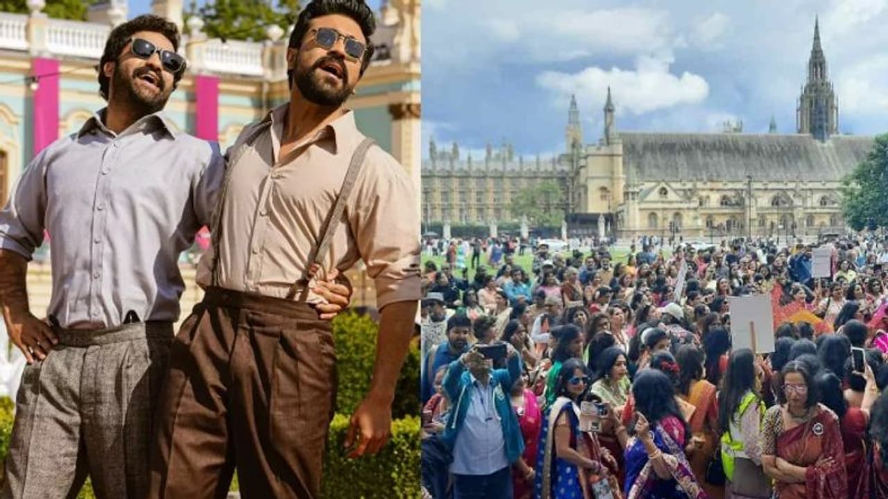 ఏమాత్రం తగ్గని ఆర్ ఆర్ ఆర్ క్రేజ్, లండన్ లో ఒకేసారి నాటు నాటు స్టెప్పులేసిన 700 మంది ఏమాత్రం తగ్గని ఆర్ ఆర్ ఆర్ క్రేజ్, లండన్ లో ఒకేసారి నాటు నాటు స్టెప్పులేసిన 700 మంది