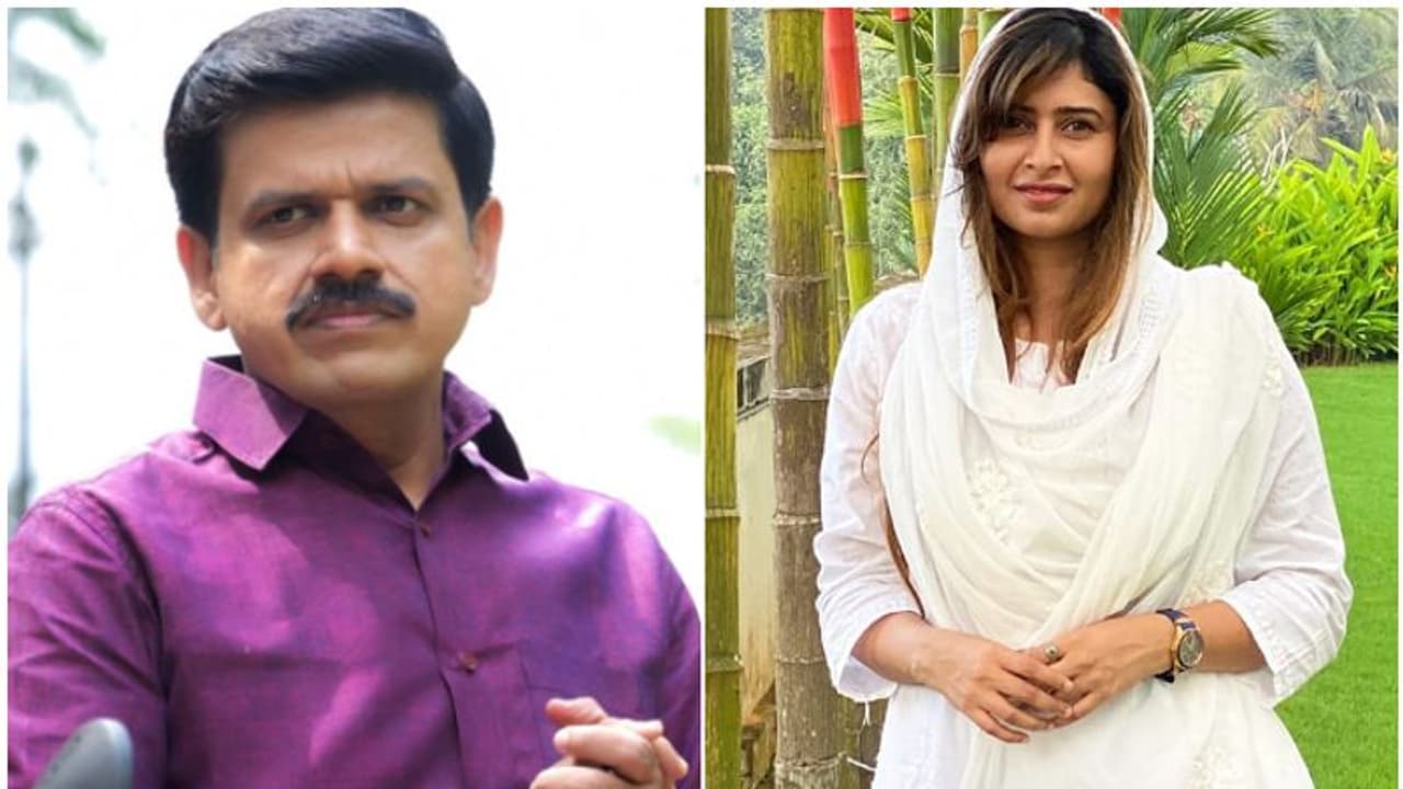 സന്ദീപ് വാര്യരും ഐഷയും തമ്മിൽ പോസ്റ്റ് പോര്, വിഷയം മദ്യം; മത നിയമം നടപ്പാക്കാനാവില്ലെന്ന് സന്ദീപ്, മറുപടി 