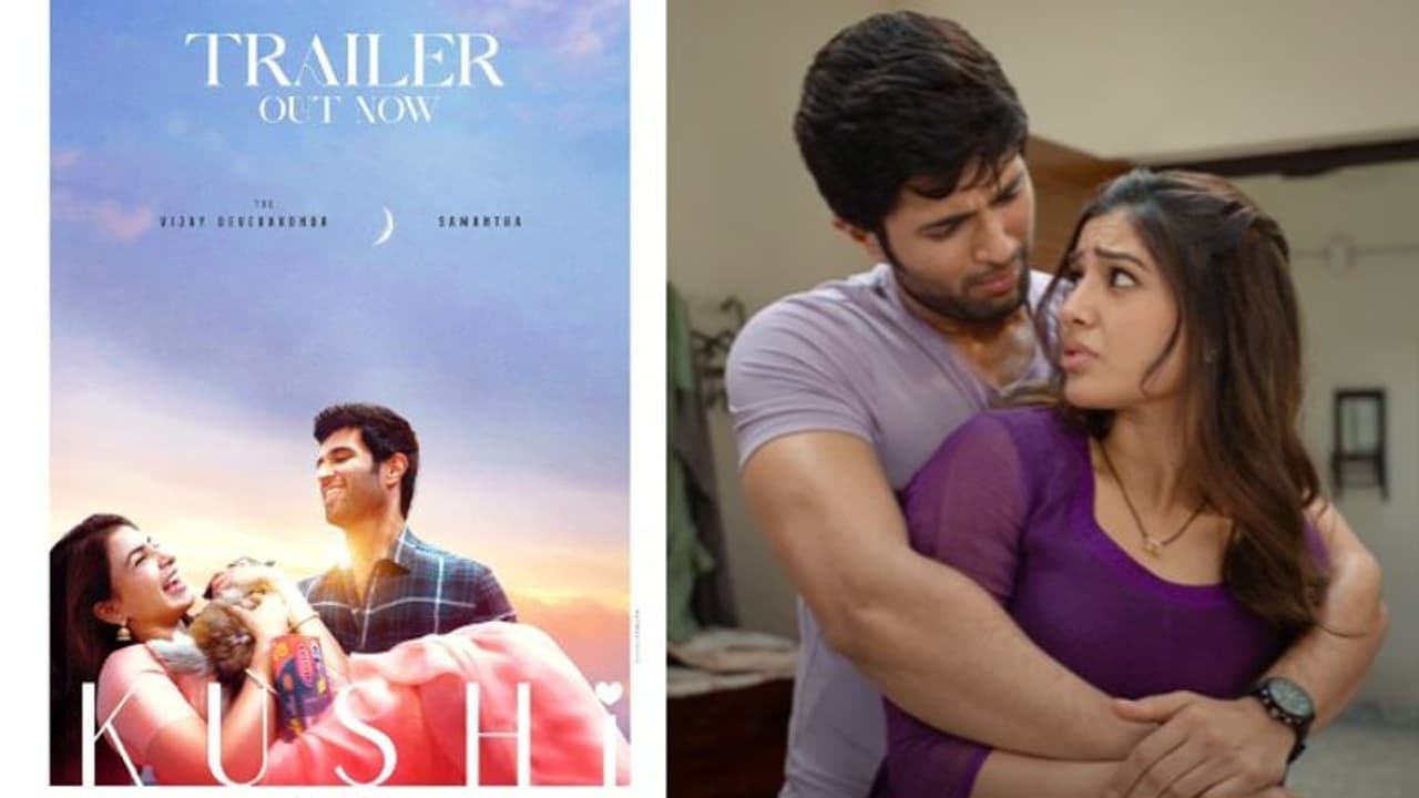 വിജയ് ദേവരകൊണ്ടയും സാമന്തയും ഒന്നിക്കുന്ന 'ഖുഷി' ; ട്രെയിലര് എത്തി വിജയ് ദേവരകൊണ്ടയും സാമന്തയും ഒന്നിക്കുന്ന 'ഖുഷി' ; ട്രെയിലര് എത്തി