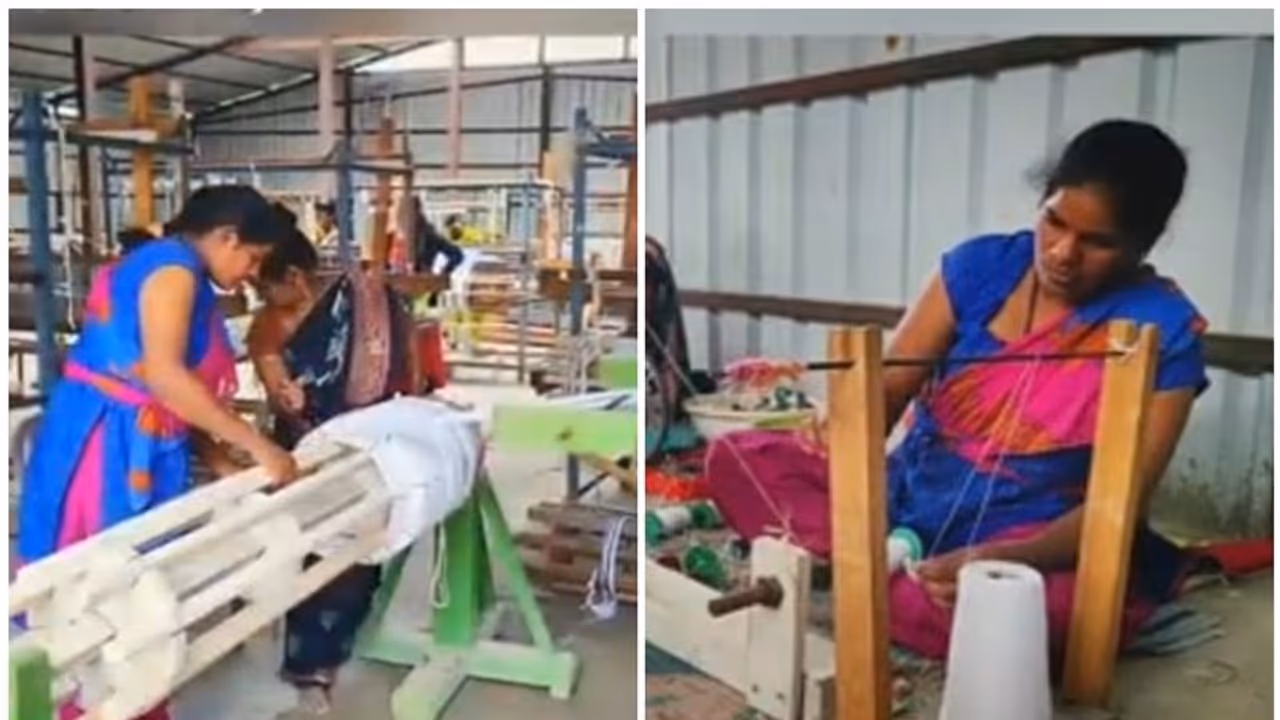 ಕೈಮಗ್ಗದಲ್ಲಿ ಬದುಕು ಕಟ್ಟಿಕೊಂಡು ಯಶಸ್ವಿಯಾದ ರಮಣಿ! ಕೈಮಗ್ಗದಲ್ಲಿ ಬದುಕು ಕಟ್ಟಿಕೊಂಡು ಯಶಸ್ವಿಯಾದ ರಮಣಿ!