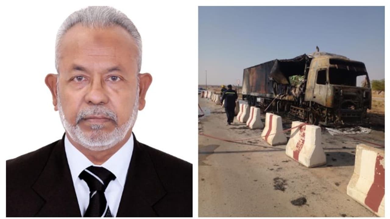 വാഹനം കത്തിയമർന്നു, പ്രവാസിയുടെ അത്ഭുത രക്ഷപ്പെടൽ; സുഖം പ്രാപിച്ചതിന് പിന്നാലെ മരണമെത്തിയത് ഹൃദയാഘാത രൂപത്തിൽ