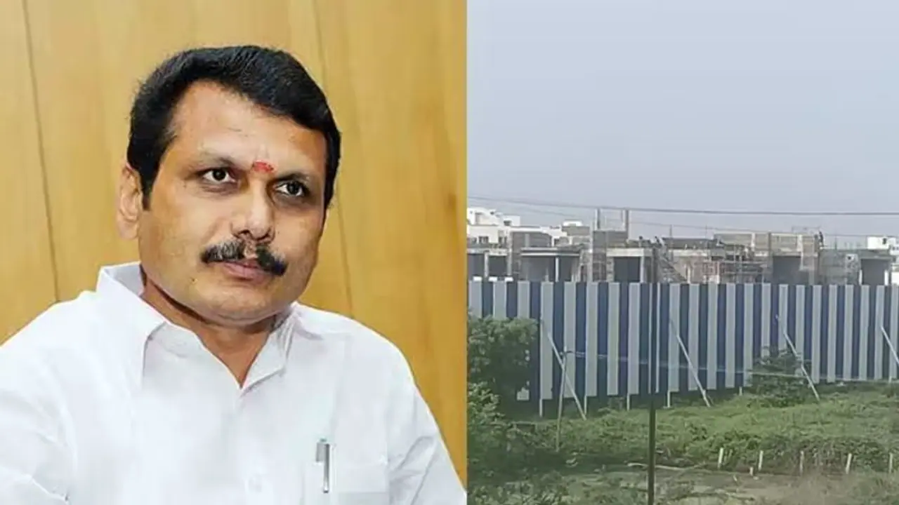 செந்தில் பாலாஜிக்கு மீண்டும் சிக்கல்... கரூரில் அசோக்குமார் கட்டி வரும் பங்களாவில் திடீர் ஐ.டி ரெய்டு