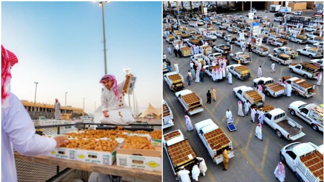 ലോകത്തെ ഏറ്റവും വലിയ ഈത്തപ്പഴ മേളക്ക് സൗദിയില് തുടക്കം ലോകത്തെ ഏറ്റവും വലിയ ഈത്തപ്പഴ മേളക്ക് സൗദിയില് തുടക്കം