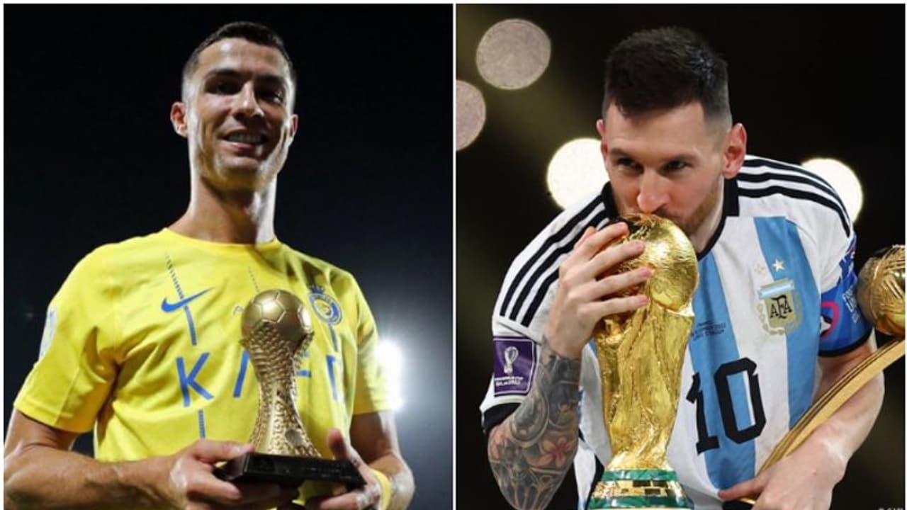 റൊണാള്ഡോയ്ക്കും കിട്ടി ഒരു കുഞ്ഞു ലോകകപ്പ്! അല് നസ്റിനെ ഫൈനലിലെത്തിച്ചതിന് പിന്നാലെ താരത്തിന് ട്രോള് റൊണാള്ഡോയ്ക്കും കിട്ടി ഒരു കുഞ്ഞു ലോകകപ്പ്! അല് നസ്റിനെ ഫൈനലിലെത്തിച്ചതിന് പിന്നാലെ താരത്തിന് ട്രോള്