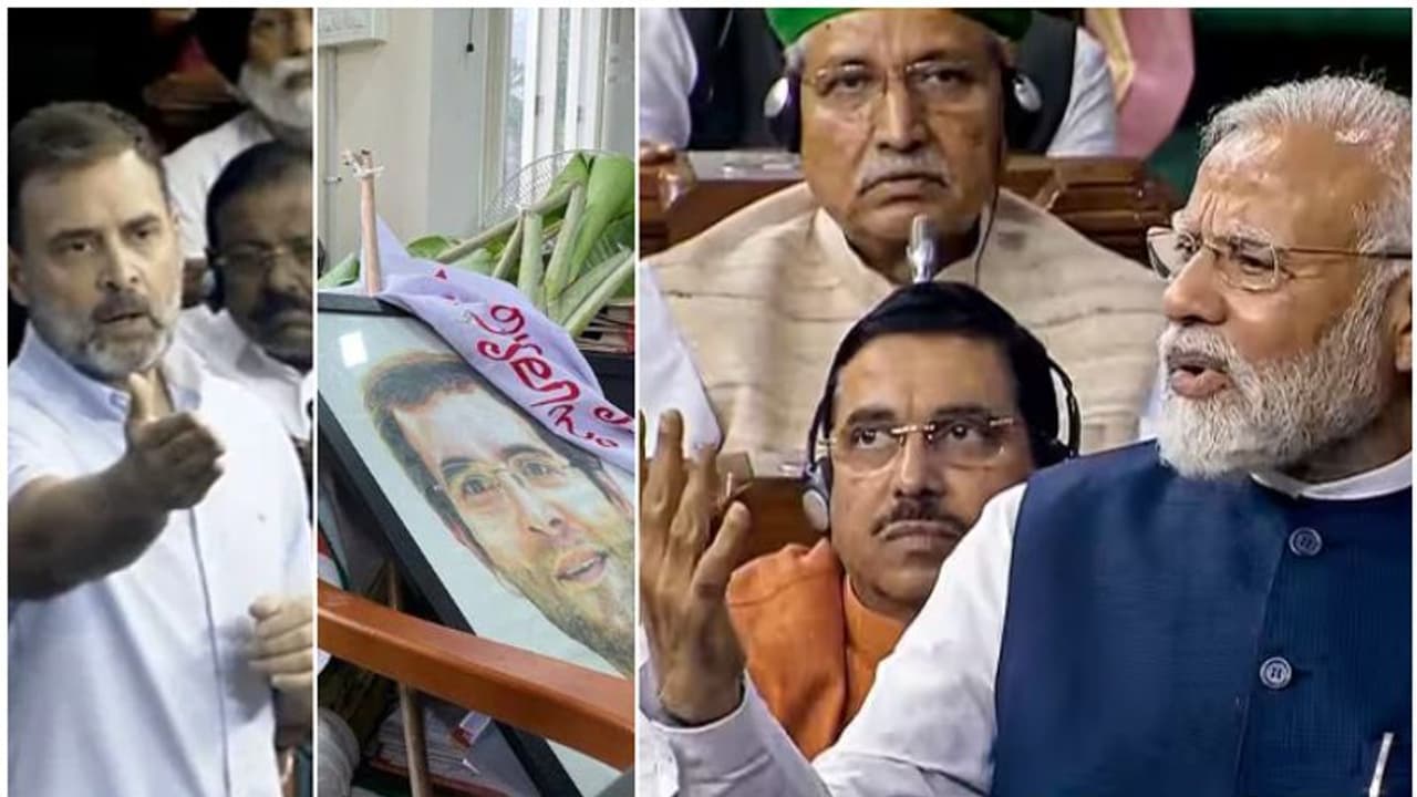 രാഹുൽ ഗാന്ധിയുടെ വയനാട് ഓഫീസിലെ എസ്എഫ്ഐ ആക്രമണം ലോക്സഭയിൽ 'ആയുധമാക്കി' മോദി, വിമർശനം രാഹുലിനെ സാക്ഷിയാക്കി!