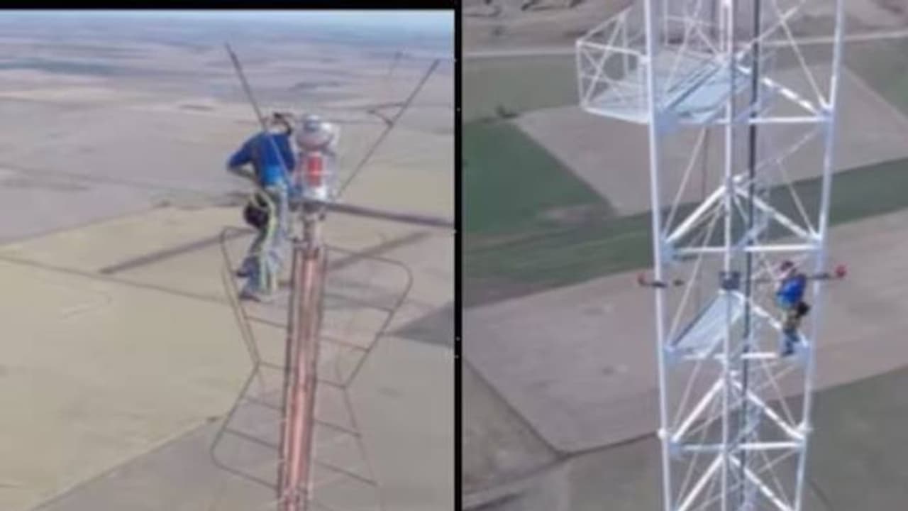 ആറുമാസത്തിലൊരിക്കൽ കയറേണ്ടത് 1500 അടി ഉയരത്തിലുള്ള ടവറിൽ, ജോലി ഒരു ബൾബ് മാറ്റിയിടൽ, 16 ലക്ഷം ശമ്പളം ആറുമാസത്തിലൊരിക്കൽ കയറേണ്ടത് 1500 അടി ഉയരത്തിലുള്ള ടവറിൽ, ജോലി ഒരു ബൾബ് മാറ്റിയിടൽ, 16 ലക്ഷം ശമ്പളം