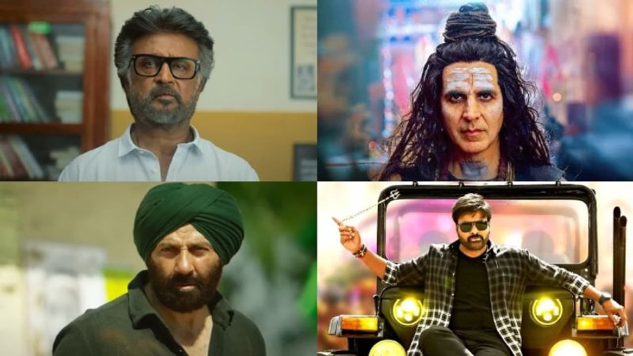 കളക്ഷനില് ആരൊക്കെ മുന്നേറും? 'ജയിലര്' മാത്രമല്ല; ഇന്ത്യന് സിനിമയില് ഈ വാരം സൂപ്പര്സ്റ്റാര് പൂരം! കളക്ഷനില് ആരൊക്കെ മുന്നേറും? 'ജയിലര്' മാത്രമല്ല; ഇന്ത്യന് സിനിമയില് ഈ വാരം സൂപ്പര്സ്റ്റാര് പൂരം!