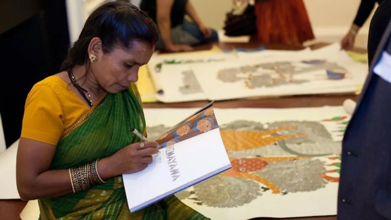 The inspirational story of Durga Bai Vyom who spoke through her art