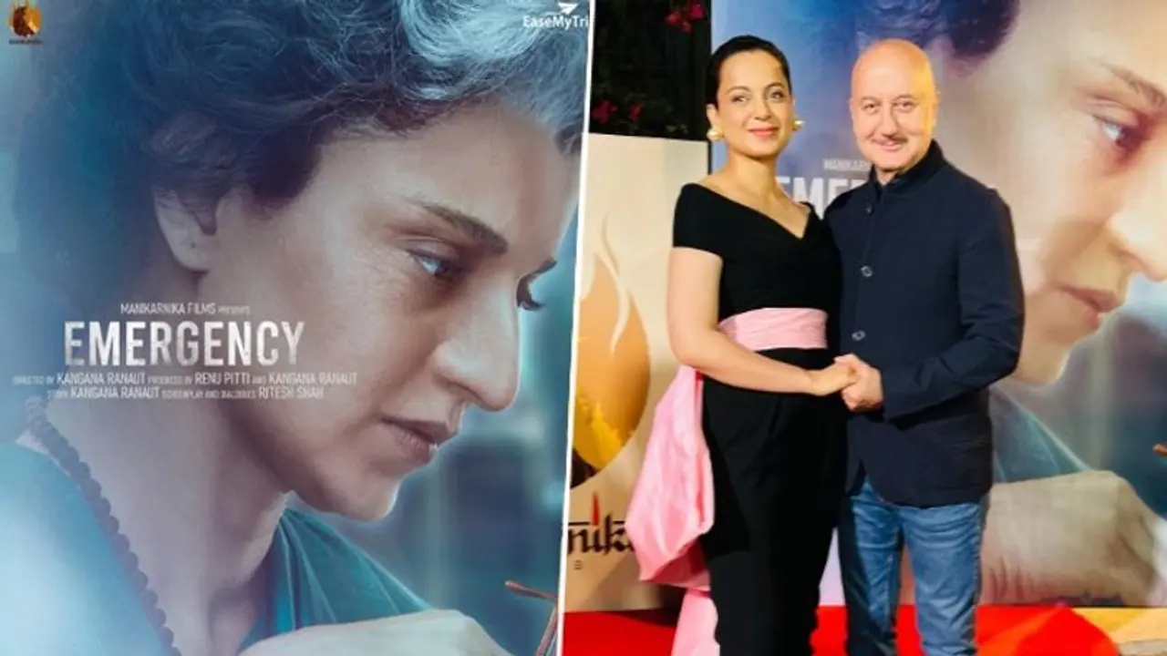 Kangana Ranaut's upcoming film 'Emergency' to bag all awards in 2024: Anupam Kher Kangana Ranaut's upcoming film 'Emergency' to bag all awards in 2024: Anupam Kher