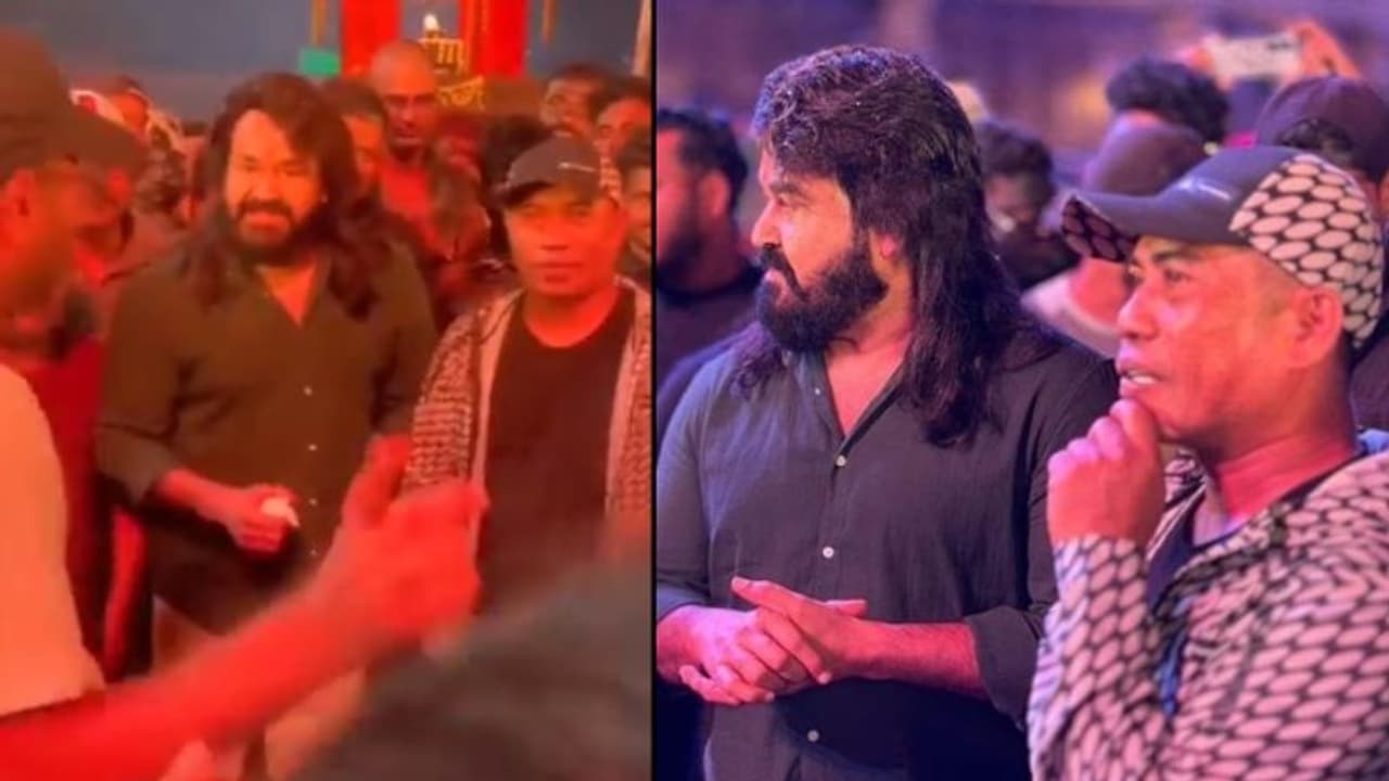 രജനിക്കൊപ്പം കസറി 'മാത്യു'; 'വൃഷഭ' ഷൂട്ടിം​ഗ് തിരക്കിൽ മോഹൻലാൽ, പുത്തൻ ലുക്ക് വൈറൽ