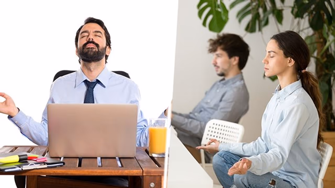 Say goodbye to office stress with these 6 refreshing yoga poses Say goodbye to office stress with these 6 refreshing yoga poses