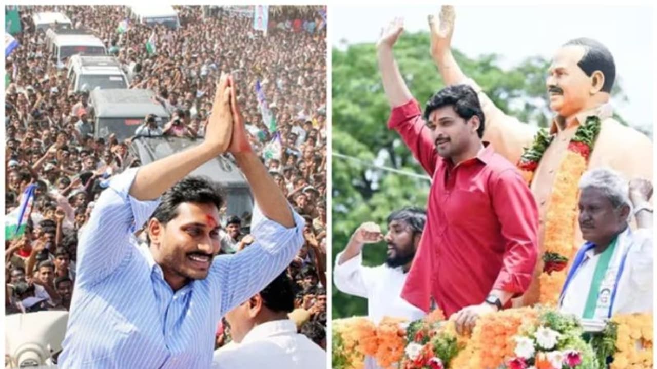 ആന്ധ്രാ മുഖ്യമന്ത്രിയുടെ കഥ സിനിമയാക്കാന്‍ രാം ഗോപാല്‍ വര്‍മ്മ; അജ്മല്‍ അമീര്‍ ജഗന്‍ ചിത്രങ്ങള്‍