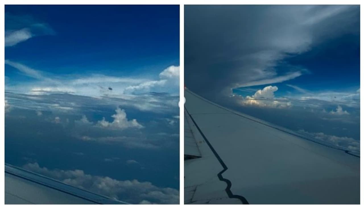 ಆಕಾಶದ ಫೋಟೋ ಕ್ಲಿಕ್ಕಿಸುವಾಗ ನಟಿಯ ಕ್ಯಾಮೆರಾದಲ್ಲಿ ಸಿಕ್ಕಿಬಿದ್ದ ಹಾರುವ ತಟ್ಟೆ! 