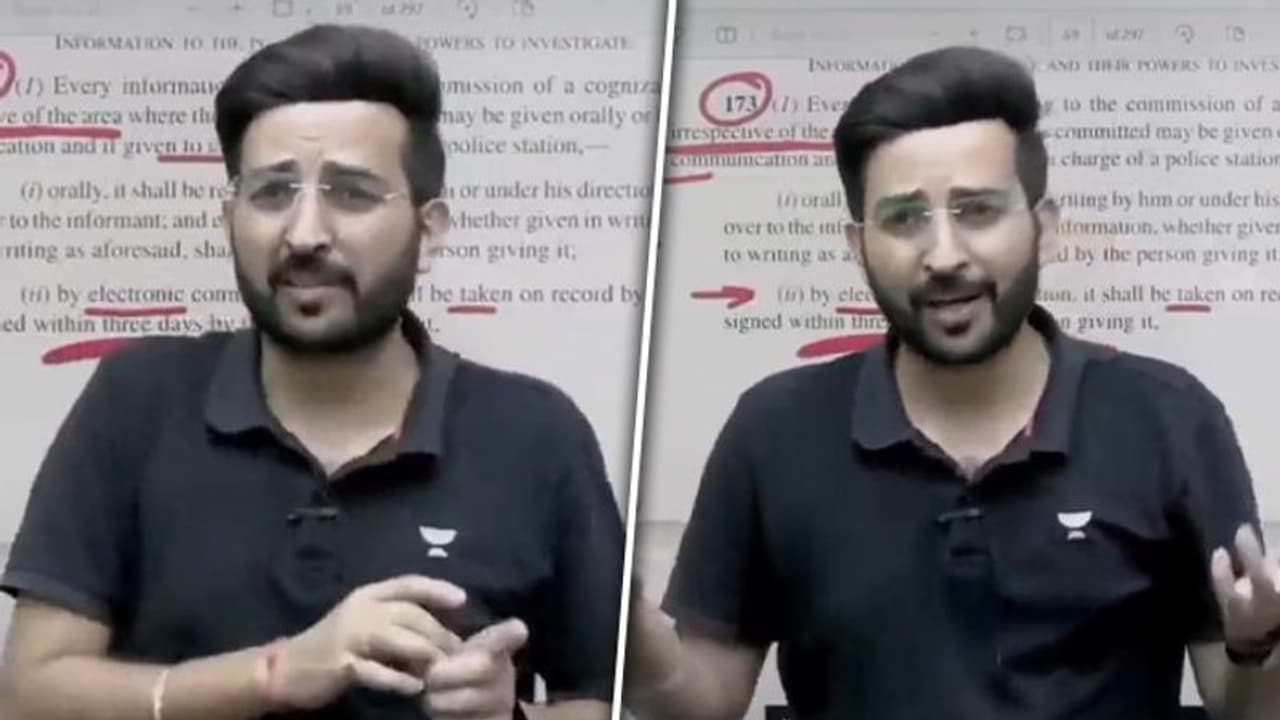 Unacademy teacher urges students 'not to vote for illiterate politicians' (WATCH)