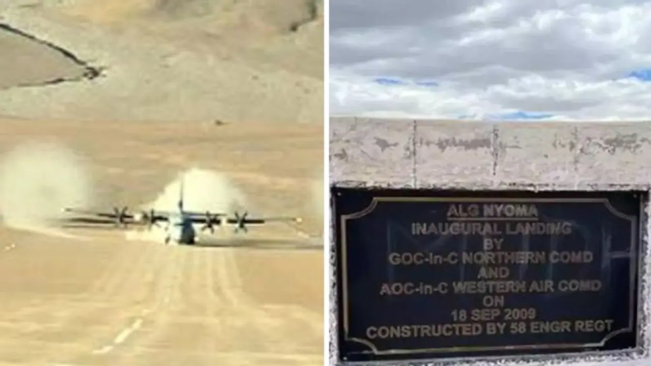 Bolstering India's strategic edge: Nyoma ALG to become third full fledged IAF base in Ladakh
