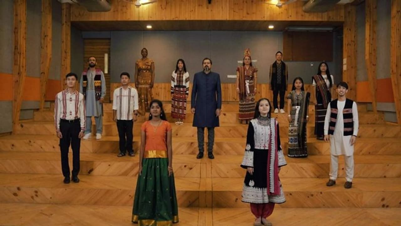 ಹೊಸ ಇತಿಹಾಸ ಸೃಷ್ಟಿಸಿದ ರಿಕ್ಕಿ ಕೇಜ್, ರಾಷ್ಟ್ರಗೀತೆಗೆ ಸ್ಪೆಷಲ್ ಟ್ಯೂನ್ ಟಚ್ ಕೊಟ್ಟ ಗ್ರ್ಯಾಮಿ ಪ್ರಶಸ್ತಿ ವಿಜೇತ! ಹೊಸ ಇತಿಹಾಸ ಸೃಷ್ಟಿಸಿದ ರಿಕ್ಕಿ ಕೇಜ್, ರಾಷ್ಟ್ರಗೀತೆಗೆ ಸ್ಪೆಷಲ್ ಟ್ಯೂನ್ ಟಚ್ ಕೊಟ್ಟ ಗ್ರ್ಯಾಮಿ ಪ್ರಶಸ್ತಿ ವಿಜೇತ!