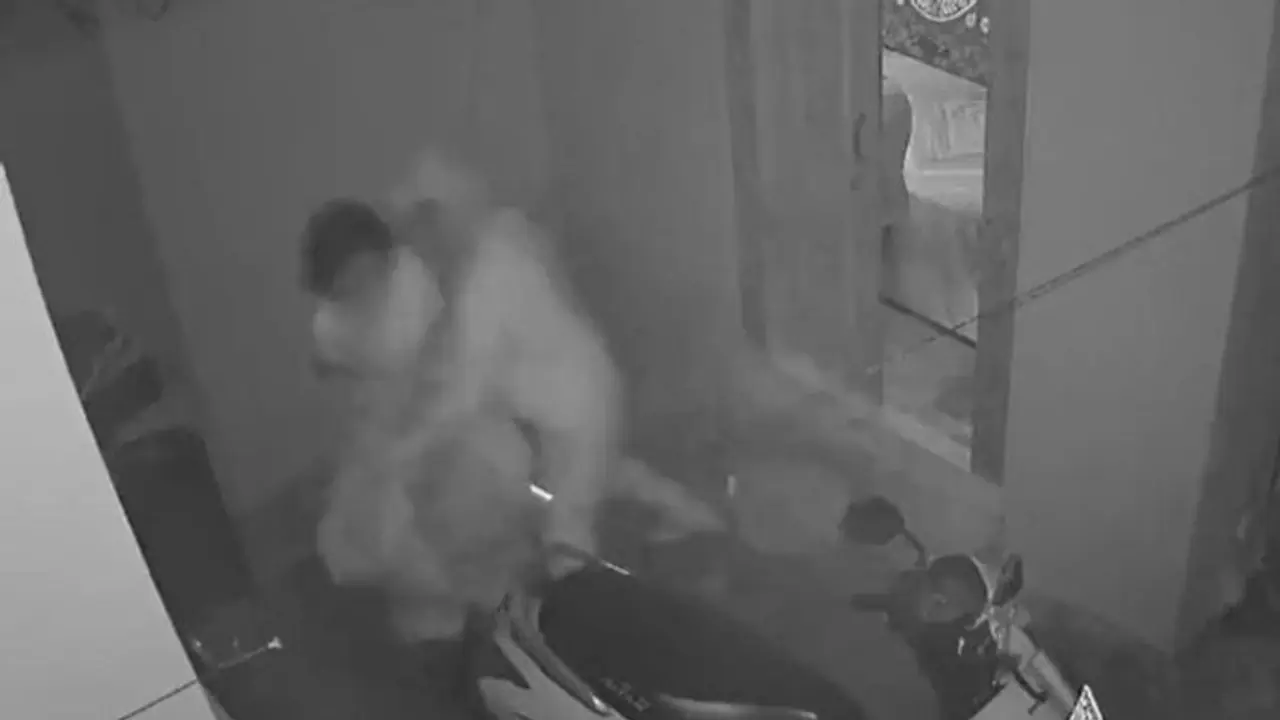 யாருமில்லாத நேரத்தில் வீட்டில் புகுந்த திருடன்.. அசால்ட்டாக சண்டை போட்ட சிங்கப்பெண் வைரல் வீடியோ !!