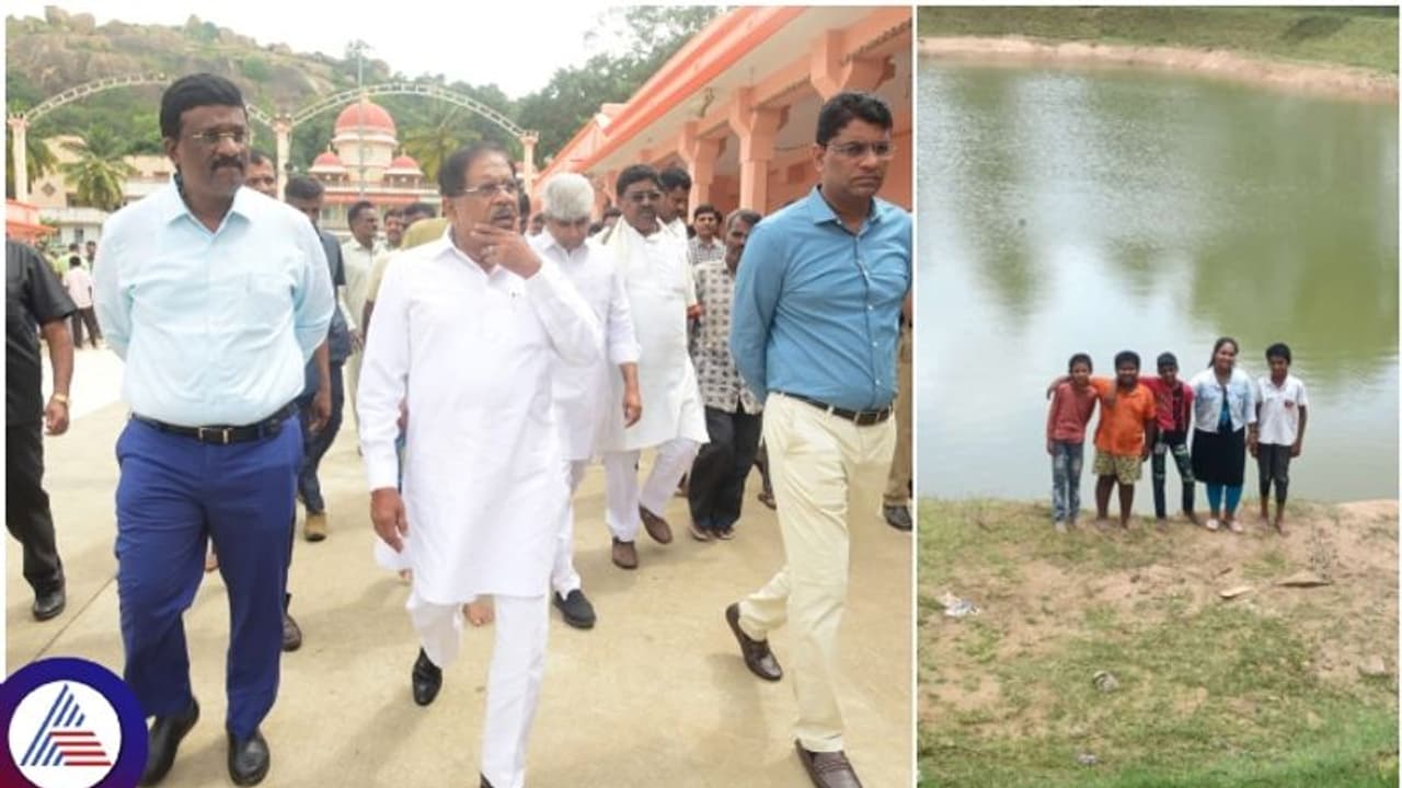 ಸಿದ್ದಗಂಗಾ ಮಠದ ಗೋಕಟ್ಟೆಗೆ ಬಿದ್ದು ನಾಲ್ವರು ಮೃತ: ಸಂತ್ರಸ್ತ ಕುಟುಂಬಕ್ಕೆ 2 ಲಕ್ಷ ರೂ. ಪರಿಹಾರ ಘೋಷಿಸಿದ ಸಚಿವ ಪರಮೇಶ್ವರ