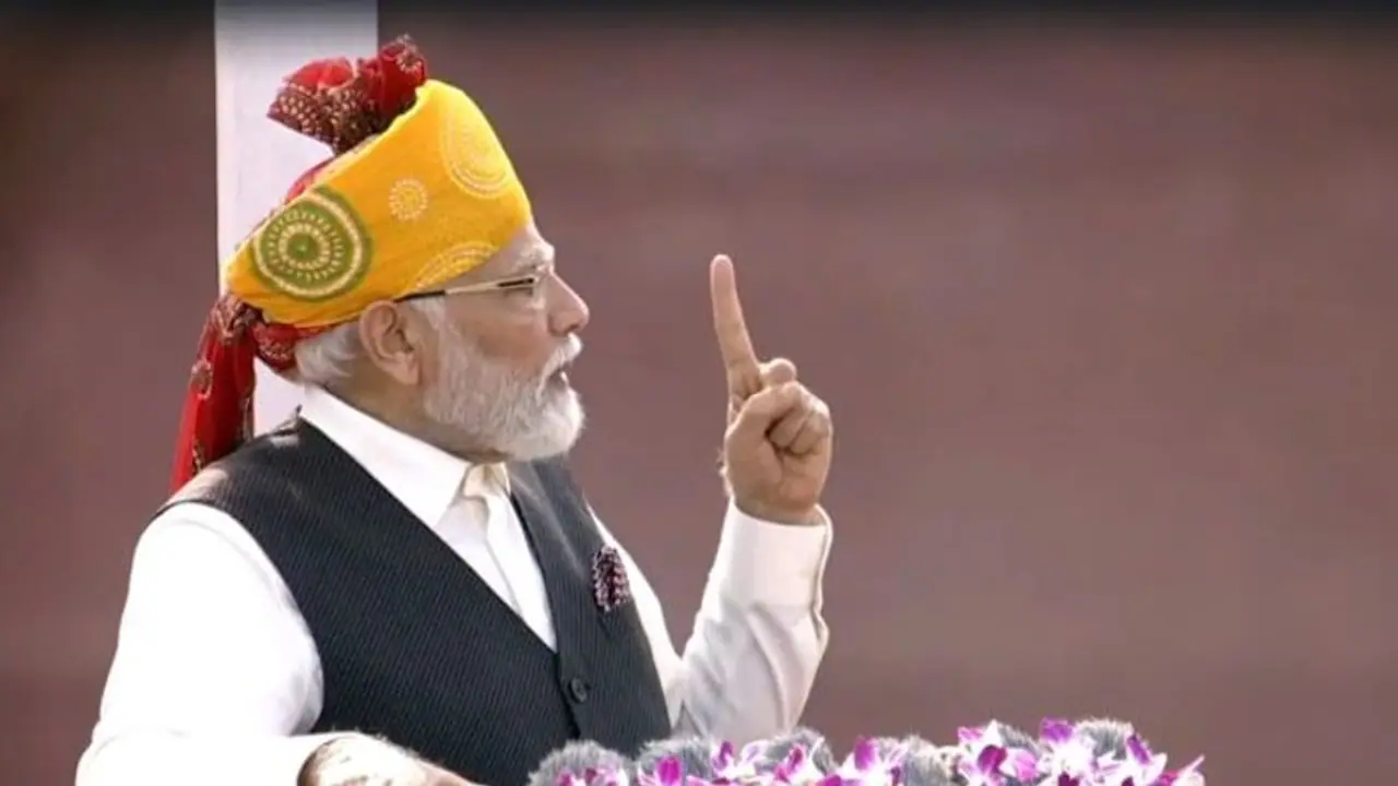 ಮುಂದಿನ ವರ್ಷಇದೇ ಸ್ಥಳ, ಇದೇ ಸಮಯ; ಕೆಂಪುಕೋಟೆಯಲ್ಲಿ ಮತ್ತೆ ಮೋದಿ ಸರ್ಕಾರದ ಭರವಸೆ! ಮುಂದಿನ ವರ್ಷಇದೇ ಸ್ಥಳ, ಇದೇ ಸಮಯ; ಕೆಂಪುಕೋಟೆಯಲ್ಲಿ ಮತ್ತೆ ಮೋದಿ ಸರ್ಕಾರದ ಭರವಸೆ!