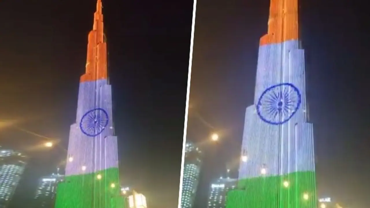 “மெய்சிலிர்க்கும் தருணம்” புர்ஜ் கலிஃபாவில் ஜொலித்த இந்திய மூவர்ண கொடி.. வைரல் வீடியோ.. “மெய்சிலிர்க்கும் தருணம்” புர்ஜ் கலிஃபாவில் ஜொலித்த இந்திய மூவர்ண கொடி.. வைரல் வீடியோ..