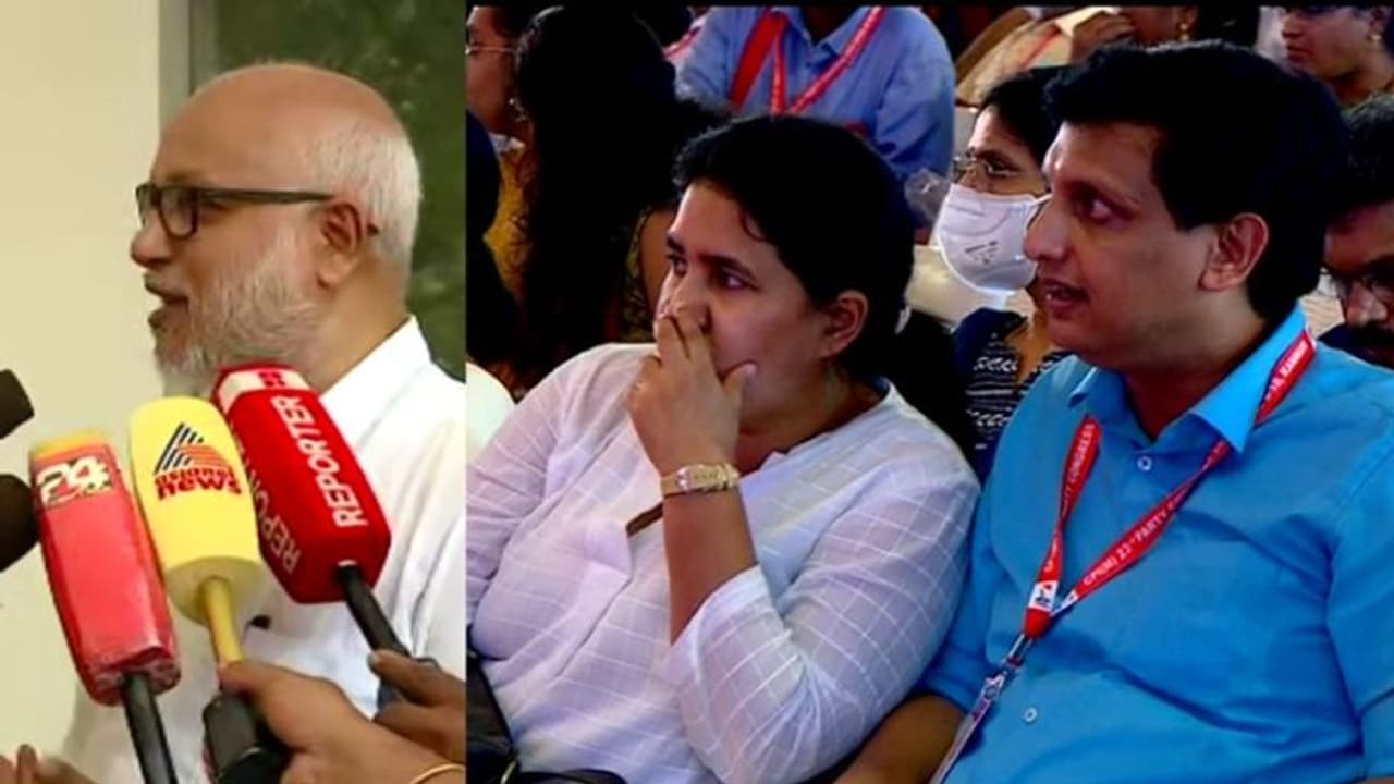 മാസപ്പടി വിവാദത്തിന് പിന്നിൽ ഗൂഢാലോചന, അപഹാസ്യമായ ആക്ഷേപം, വ്യക്തമായ രാഷ്ട്രീയ ലക്ഷ്യം ഉണ്ടെന്ന് എംഎ ബേബി മാസപ്പടി വിവാദത്തിന് പിന്നിൽ ഗൂഢാലോചന, അപഹാസ്യമായ ആക്ഷേപം, വ്യക്തമായ രാഷ്ട്രീയ ലക്ഷ്യം ഉണ്ടെന്ന് എംഎ ബേബി