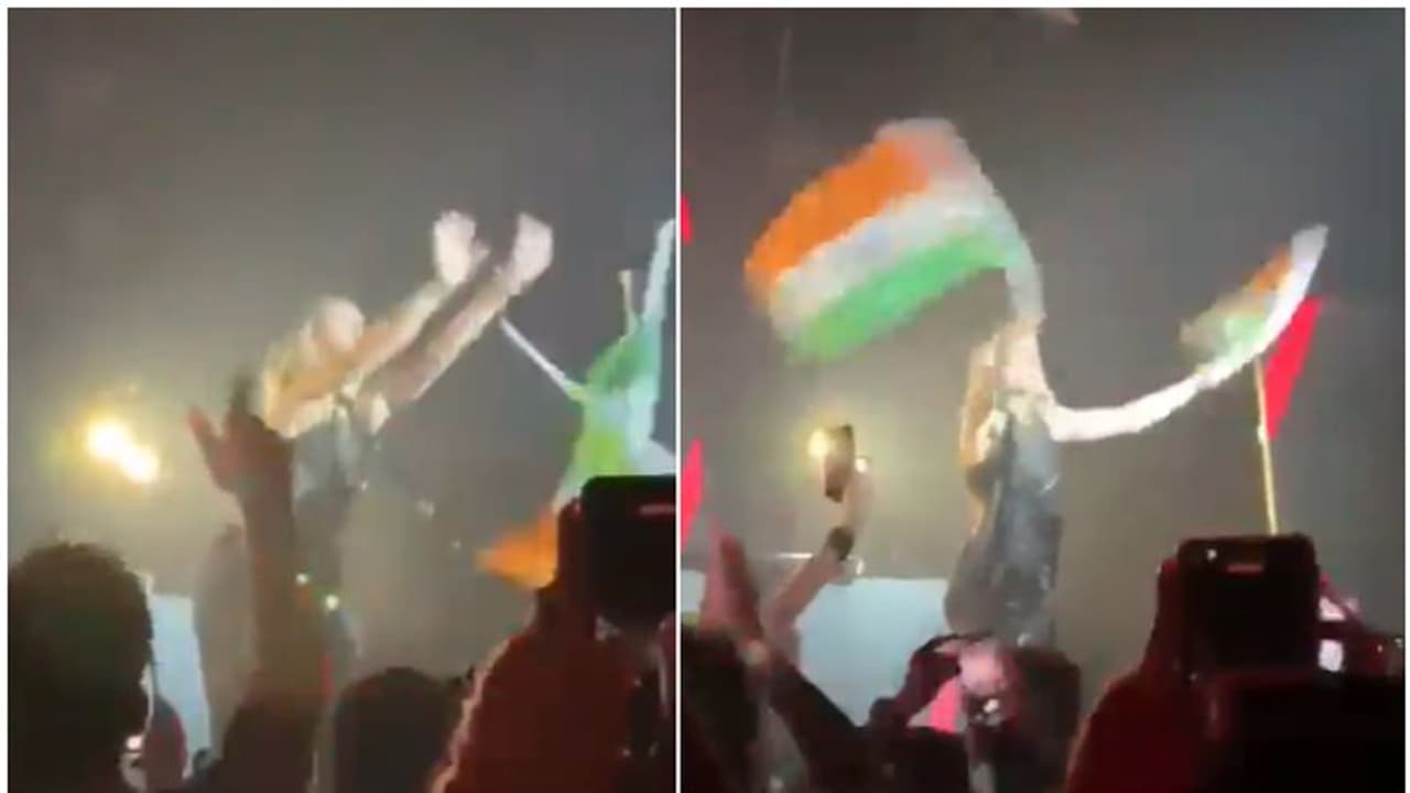 ക്ലബ്ബിലെ നൈറ്റ് പരിപാടിക്കിടെ ഇന്ത്യൻ പതാക പിടിച്ച് നൃത്തം, പതാകകൾ എറിഞ്ഞു; യുക്രേനിയൻ ഗായികക്കെതിരെ കേസ്