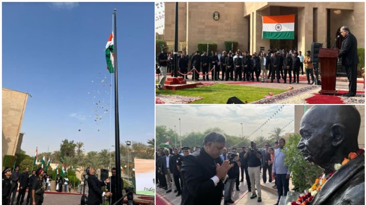 77 ാമത് സ്വാതന്ത്ര്യദിനം ആഘോഷിച്ച് സൗദി അറേബ്യയിലെ പ്രവാസി ഇന്ത്യൻ സമൂഹം 77 ാമത് സ്വാതന്ത്ര്യദിനം ആഘോഷിച്ച് സൗദി അറേബ്യയിലെ പ്രവാസി ഇന്ത്യൻ സമൂഹം