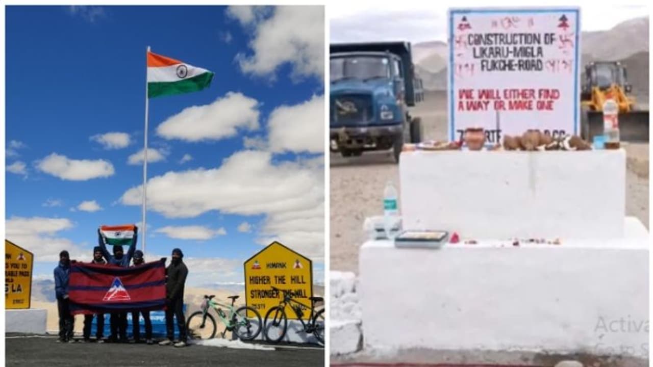 ഉംലിങ് ലായേ വെല്ലാൻ ലികാരു മിഗ് ലാ ഫൂക്ചെ; ലോകത്തിലെ ഏറ്റവും ഉയരത്തിലുള്ള റോഡിന്റെ പണി തുടങ്ങി ഇന്ത്യ! ഉംലിങ് ലായേ വെല്ലാൻ ലികാരു മിഗ് ലാ ഫൂക്ചെ; ലോകത്തിലെ ഏറ്റവും ഉയരത്തിലുള്ള റോഡിന്റെ പണി തുടങ്ങി ഇന്ത്യ!