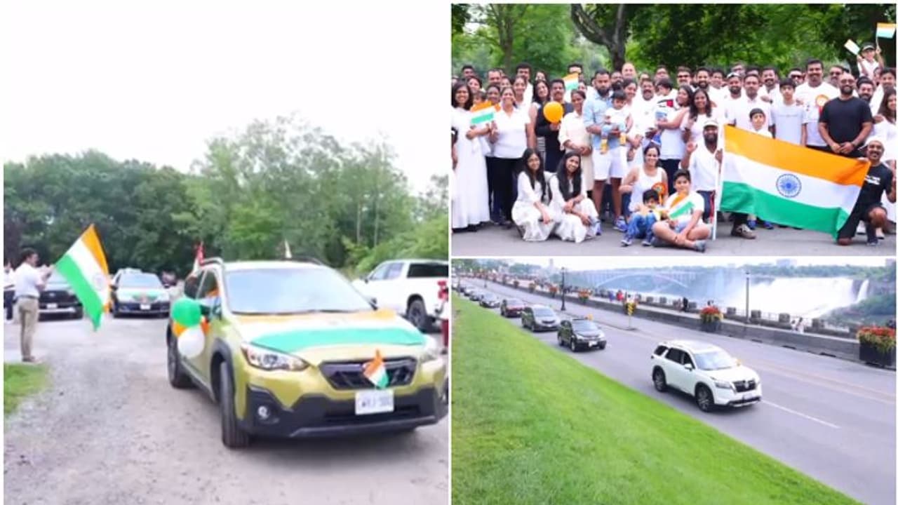 സ്വാതന്ത്ര്യദിനാഘോഷം വ്യത്യസ്തമാക്കി മലയാളി കൂട്ടായ്മ; നയാഗ്ര ഫാൽസിൽ കാർ റാലി, ഇരുനൂറിലേറെ കാറുകൾ പങ്കെടുത്തു സ്വാതന്ത്ര്യദിനാഘോഷം വ്യത്യസ്തമാക്കി മലയാളി കൂട്ടായ്മ; നയാഗ്ര ഫാൽസിൽ കാർ റാലി, ഇരുനൂറിലേറെ കാറുകൾ പങ്കെടുത്തു