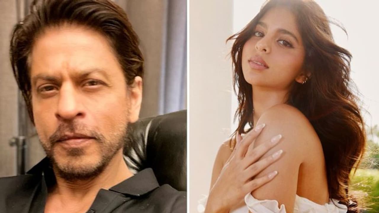 Shah Rukh Khan lauds wife Gauri Khan for Suhana Khan's upbringing, but says dimple is his Shah Rukh Khan lauds wife Gauri Khan for Suhana Khan's upbringing, but says dimple is his