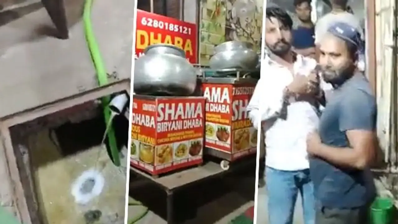 WATCH: Dhaba owner in Haryana accused of selling biryani made from gutter water; sparks outrage WATCH: Dhaba owner in Haryana accused of selling biryani made from gutter water; sparks outrage