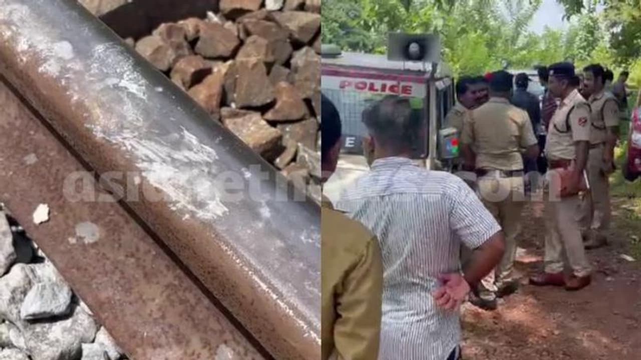 അട്ടിമറി നീക്കം? കാസർകോട് റെയിൽവെ പാളത്തിൽ കല്ലും ക്ലോസറ്റ് കഷണവും കണ്ടെത്തി