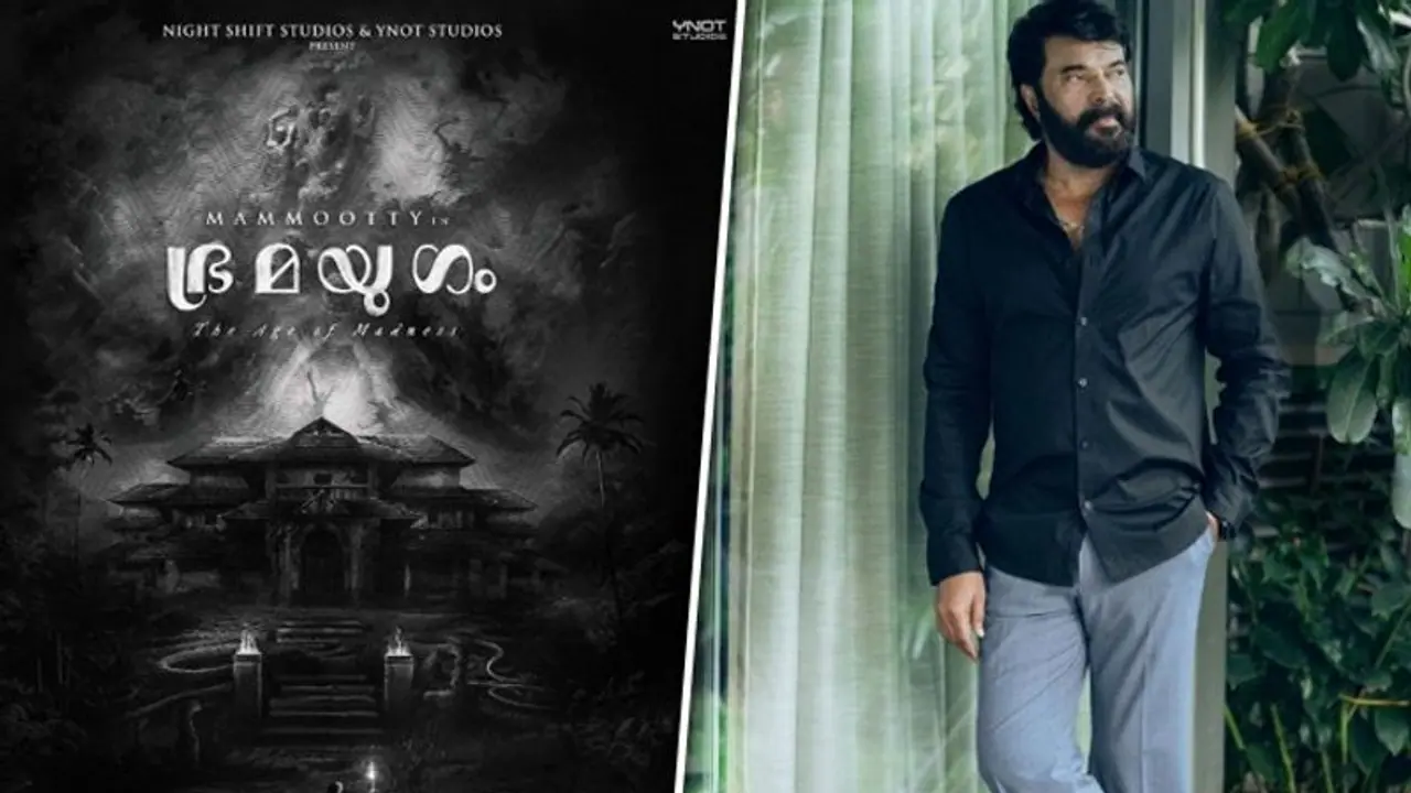 'Bramayugam’ first look poster OUT: Shooting commences, shares Mammootty on social media