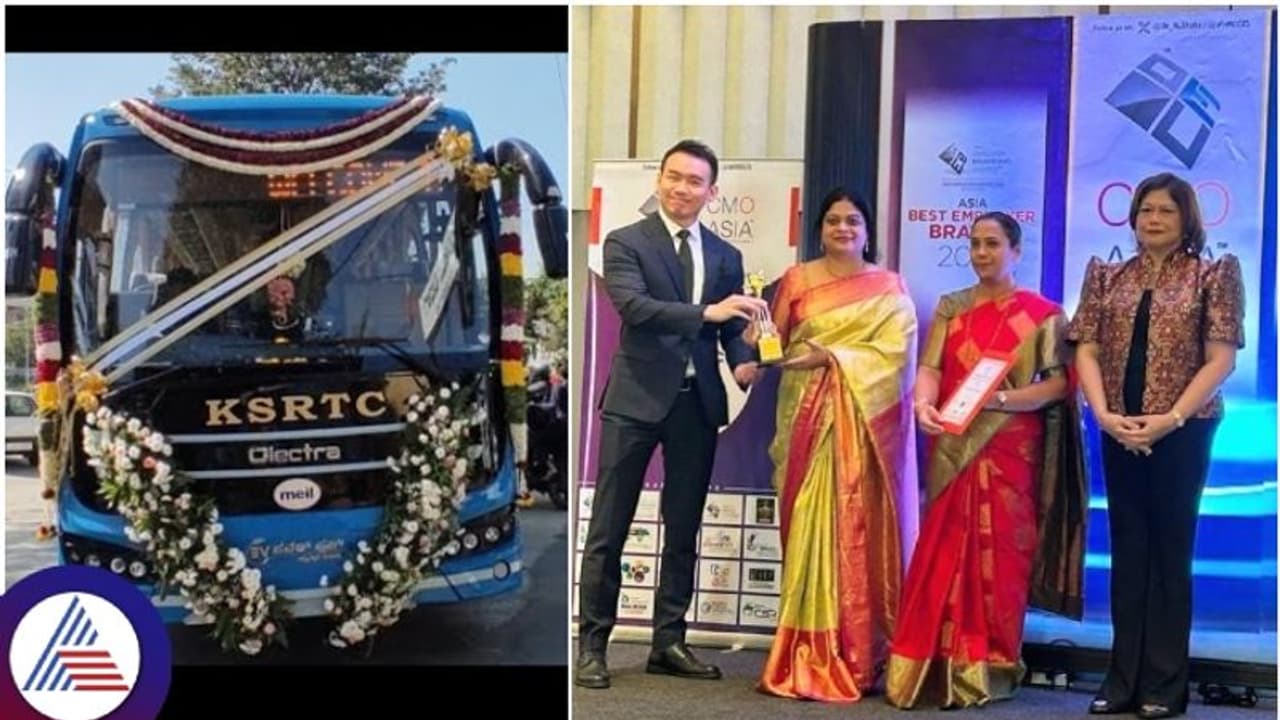 ಏಷ್ಯಾದ ಅತ್ಯುತ್ತಮ ಉದ್ಯೋಗದಾತ ಬ್ರಾಂಡ್ ಪ್ರಶಸ್ತಿ 2023 ಸ್ವೀಕರಿಸಿದ KSRTC