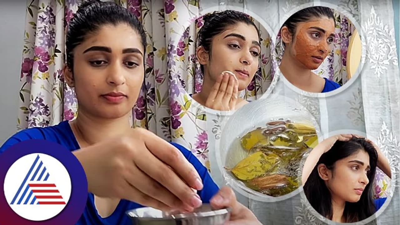  ಫೇಸ್​ಮಾಸ್ಕ್​, ಸ್ಕ್ರಬ್​, ಹೇರ್​ ಆಯಿಲ್ ಮಾಡೋದು ಇಷ್ಟು ಸುಲಭನಾ? ನಟಿ ಅದಿತಿ ಪ್ರಭುದೇವ ಟಿಪ್ಸ್!​